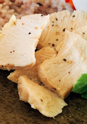 鶏胸肉のバター蒸し-レシピのメイン写真