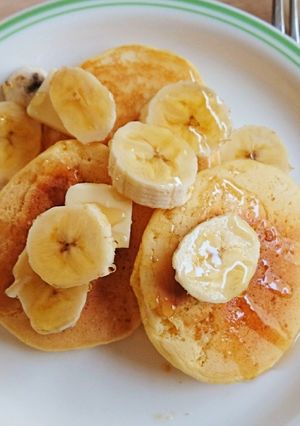 ふかもち強力粉のパンケーキ♪-レシピのメイン写真