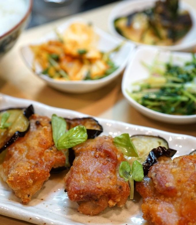 茄子と鶏肉の酢味噌かけ☆-レシピのメイン写真