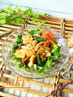 ココナッツ香る*テンペの胡麻油野菜炒め*-レシピのメイン写真