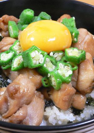 照り焼きチキンの親子丼-レシピのメイン写真