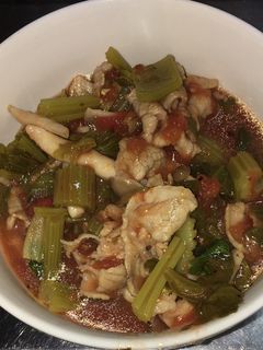 豚バラ肉とセロリのトマト煮-レシピのメイン写真