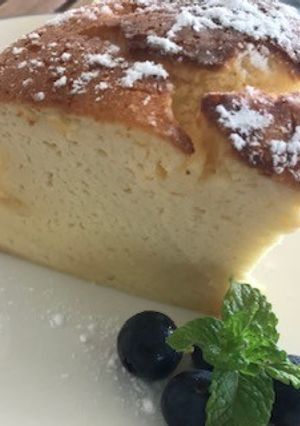 スフレチーズケーキ-レシピのメイン写真