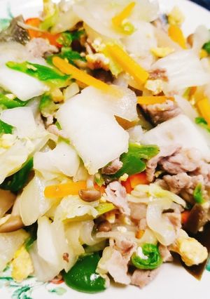 具沢山の野菜炒め-レシピのメイン写真