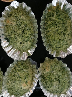 ほうれん草でパンケーキ-レシピのメイン写真