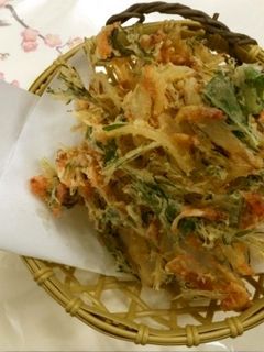 桜海老と玉ねぎのかき揚げ-レシピのメイン写真