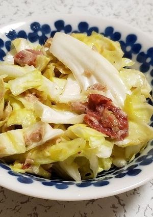 超簡単！キャベツのさっぱり梅ツナ和え-レシピのメイン写真