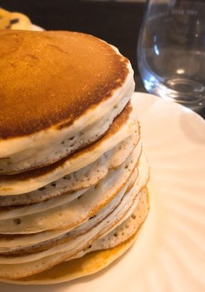 ふるわない！薄力粉で作るホットケーキ-レシピのメイン写真