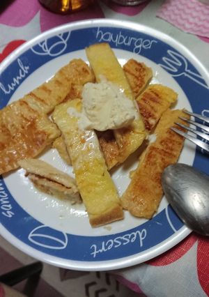 パンの耳でフレンチトースト-レシピのメイン写真