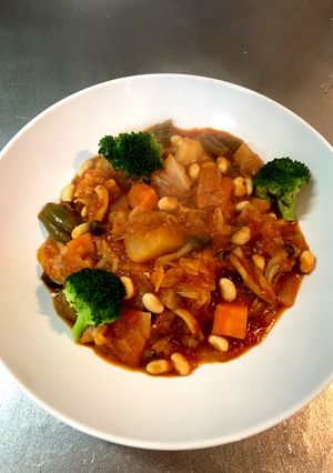 大豆と野菜のトマト煮-レシピのメイン写真