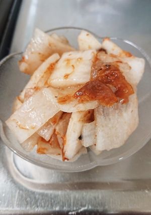 梅風味の大根の即席漬け-レシピのメイン写真