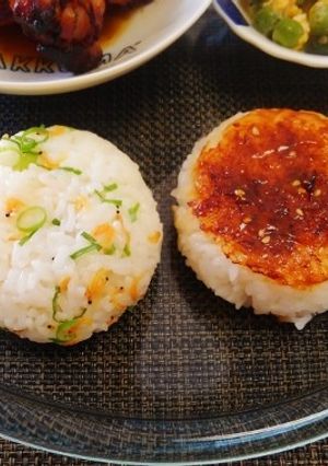 オキアミエビのオイルお握り♪～♪-レシピのメイン写真