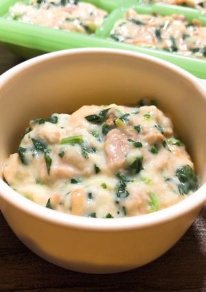 【離乳食】ほうれん草とツナのミルクパン粥-レシピのメイン写真