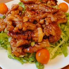 รูปของ ご飯がすすみすぎ★豚肉の甘辛焼き