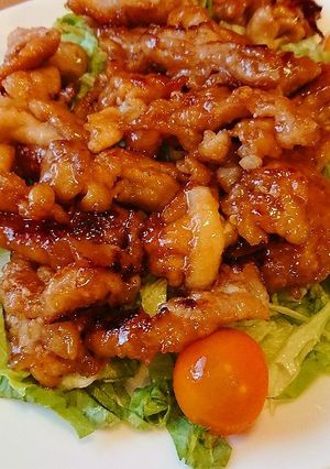 ご飯がすすみすぎ★豚肉の甘辛焼き-レシピのメイン写真