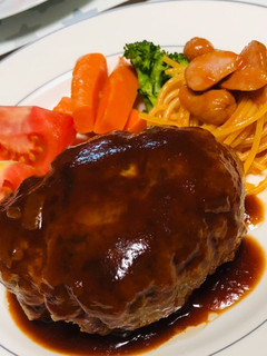 *我が家のハンバーグの作り方*-レシピのメイン写真