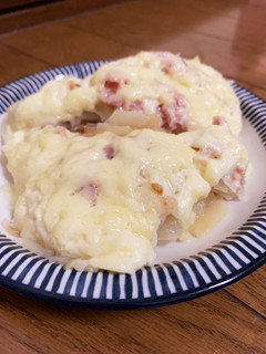 チーズじゃがいも玉ねぎの重ね焼き-レシピのメイン写真