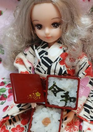 リカちゃんサイズ♡令和弁当ꕤ*.ﾟ-レシピのメイン写真