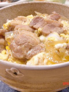 我が家の簡単親子丼-レシピのメイン写真