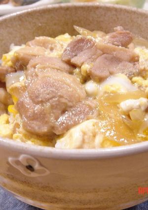 我が家の簡単親子丼-レシピのメイン写真