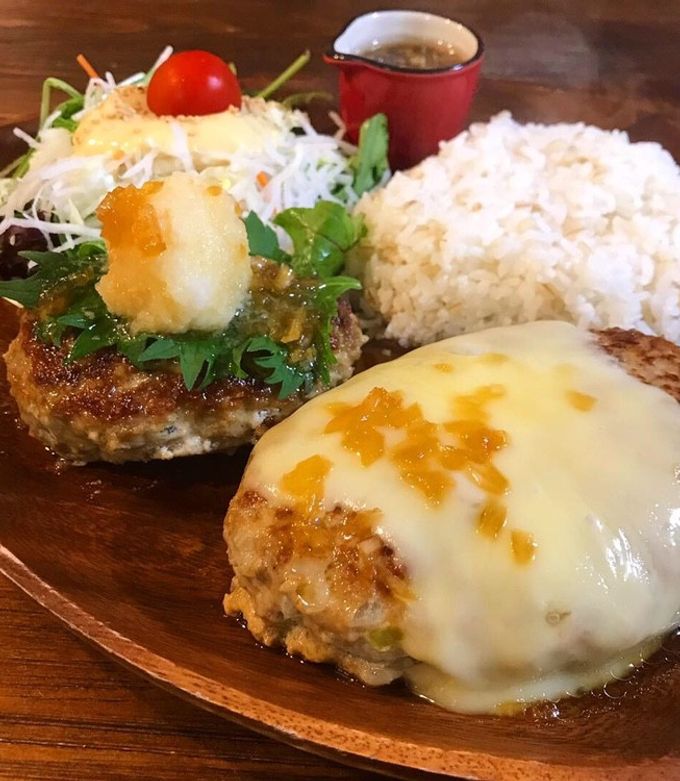 再現♡びっくりドンキー風ハンバーグ-レシピのメイン写真