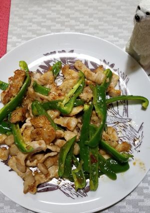豚ロースとピーマンの中華甘味噌炒め-レシピのメイン写真