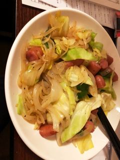マッスルウィンナーと野菜炒め-レシピのメイン写真