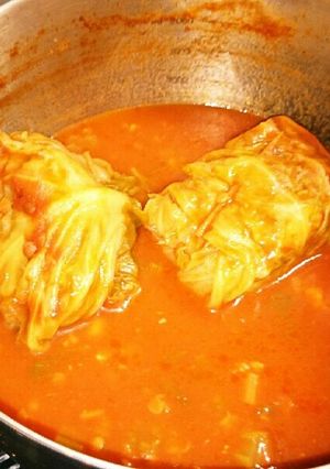 トマト味のロールキャベツ-レシピのメイン写真