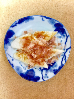 簡単笹かまぼこの鰹節醤油-レシピのメイン写真