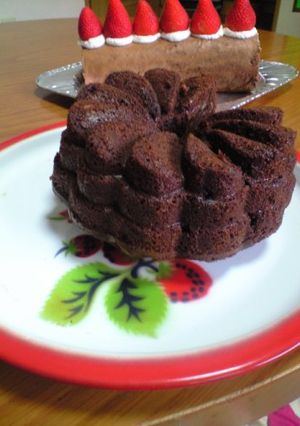 混ぜるだけ♪カフェモカっぽいケーキ-レシピのメイン写真