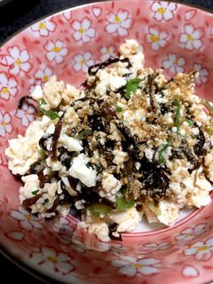 豆腐の塩こんぶ和え-レシピのメイン写真