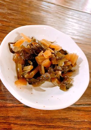 野沢菜漬けの炒め物-レシピのメイン写真