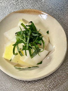 大根の皮のはちみつ梅酢漬け-レシピのメイン写真