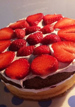 ホイップマリームでショートケーキ-レシピのメイン写真