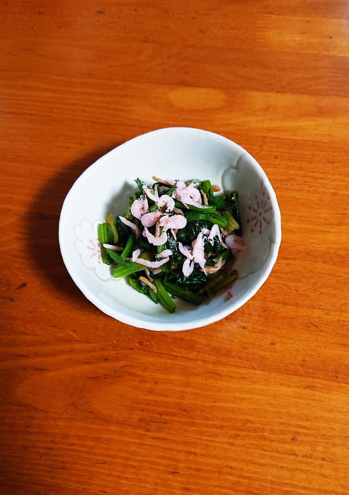 ほうれん草と網えびの佃煮和え-レシピのメイン写真