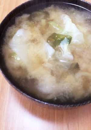 身体が浮腫んだ時のお味噌汁-レシピのメイン写真