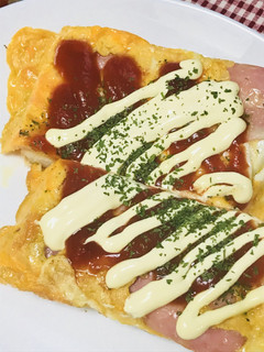 玉子焼き器でベーコン&チーズオムトースト-レシピのメイン写真