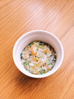 鶏そぼろと野菜のおかゆ-レシピのメイン写真