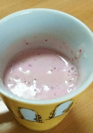 豆乳とイチゴのミックスジュース！-レシピのメイン写真