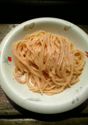 激旨！めんたいこスパゲティ-レシピのメイン写真