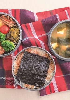 【aff】2段重ねのり弁-レシピのメイン写真