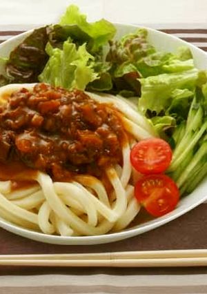 サラダ風♪ジャージャーうどん-レシピのメイン写真