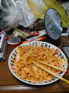 キムチマヨ焼きうどん-レシピのメイン写真