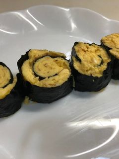 マヨネーズと鰹だしのふわふわ卵焼き海苔巻-レシピのメイン写真