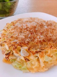 おでんリメイクお好み焼き-レシピのメイン写真