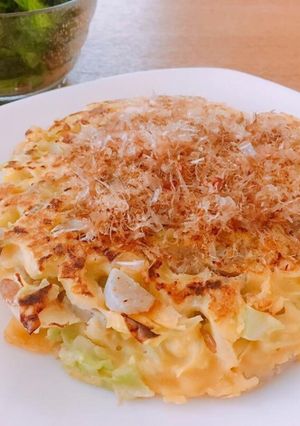 おでんリメイクお好み焼き-レシピのメイン写真