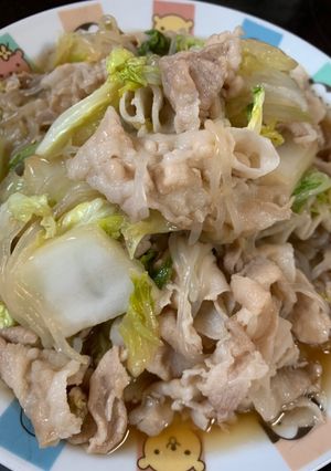 白菜と豚肉のコトコト煮-レシピのメイン写真