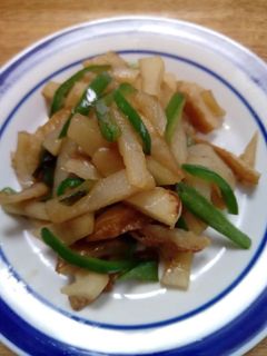 菊芋のきんぴら-レシピのメイン写真