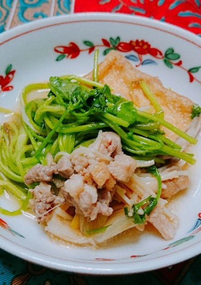 あたただしでセリのうま煮-レシピのメイン写真