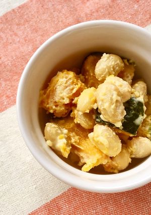 蒸しだいずとかぼちゃのチーズサラダ-レシピのメイン写真